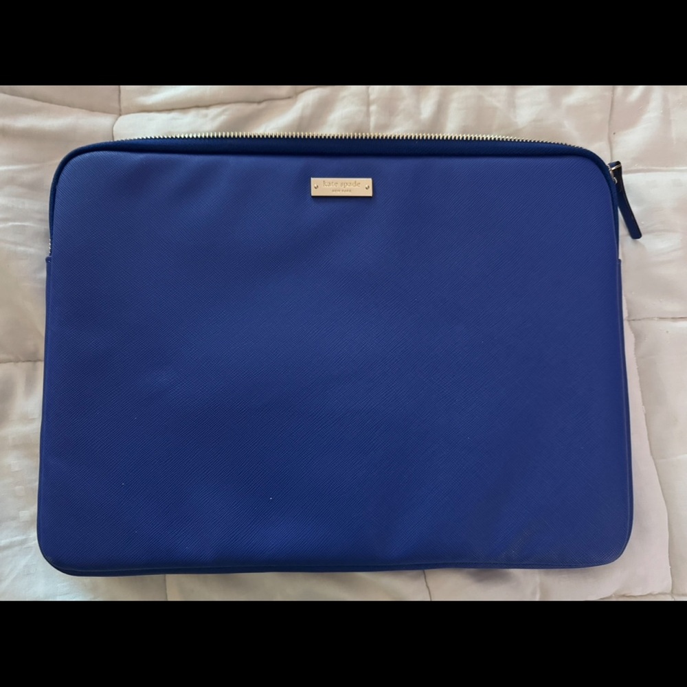 Kate Spade Blue Laptop Sleeve